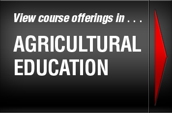 View course offerings in . . . Agricultural Education