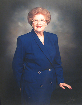Photo of 1991 CareerTech Hall of Fame Inductee Lucille Patton.