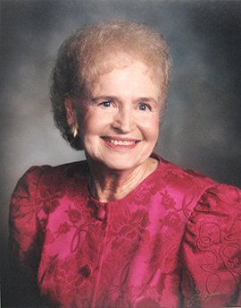 Photo of 1995 CareerTech Hall of Fame Inductee Edna Crow.