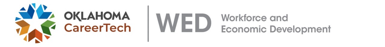 Workforce and Economic Development divisional logo with white background (side-by-side) is for use on website and electronic communications