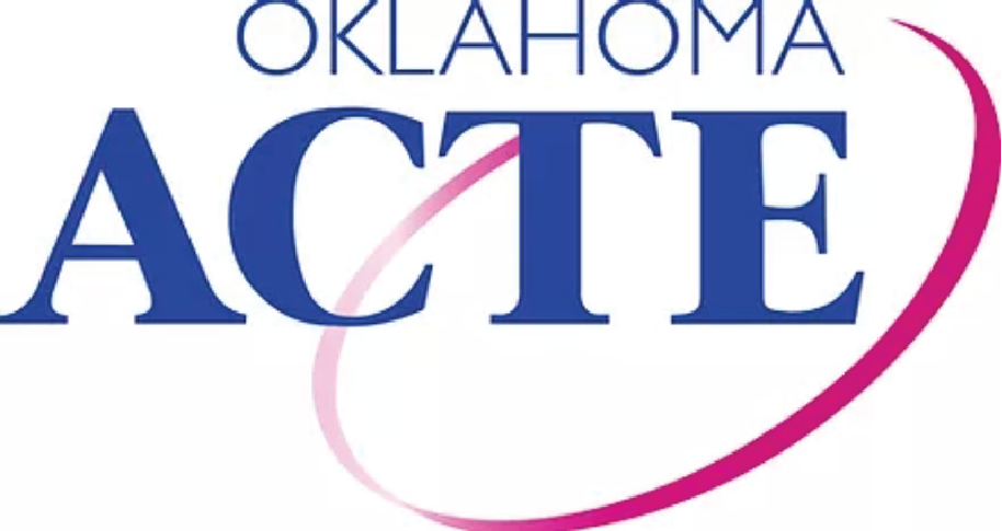 Oklahoma CareerTech and Oklahoma ACTE Logos stacked (transparent background)