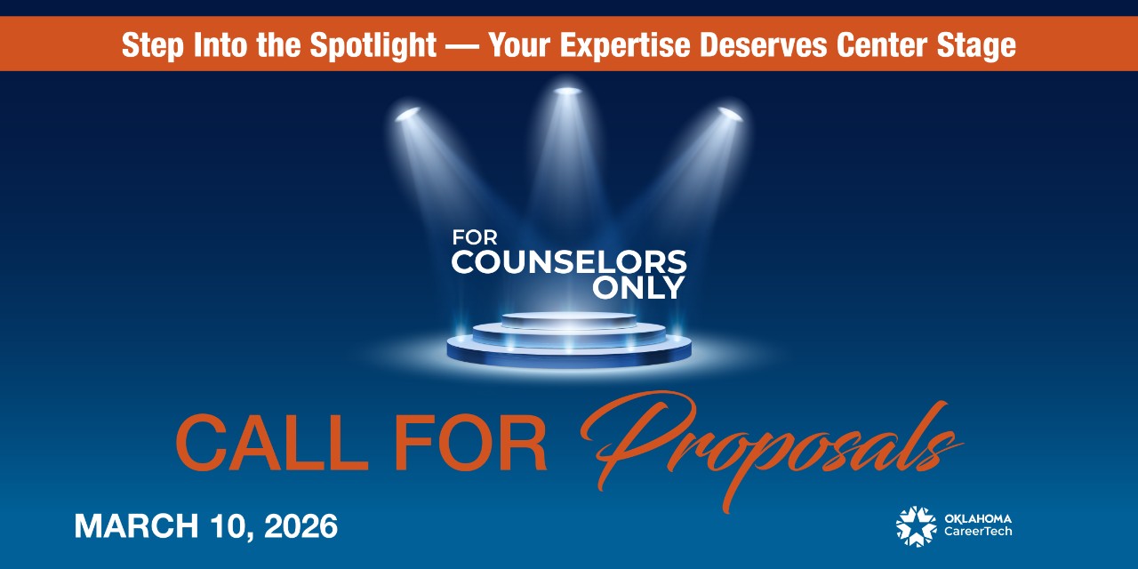 Header image -Call For Proposals Web Banner For  Counselors Only