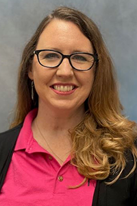 CareerTech staff photo of Amy Warner of the Health Careers division. She is the State HOSA Adviser.