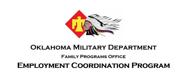 Oklahoma Military Department Family Programs Office Employment Coordination Program