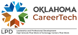 CareerTech Leadership and Professional Development-HSTW-TCTW division stacked logo with white background