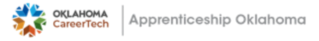 CareerTech Apprenticeship Oklahoma division side-by-side logo with transparent background