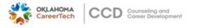 CareerTech Counseling and Career Development division side-by-side logo with transparent background