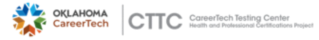 CareerTech Testing Center-Health and Professional Certifications Project division side-by-side logo with transparent background