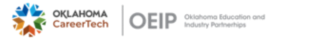 CareerTech Oklahoma Education and Industry Partnerships division side-by-side logo with transparent background