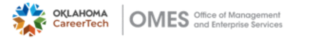 Oklahoma Office of Management and Enterprise Services division side-by-side logo with transparent background
