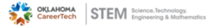 CareerTech Science, Technology, Engineering and Mathematics division side-by-side logo with transparent background