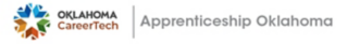 CareerTech Apprenticeship Oklahoma division side-by-side logo with white background