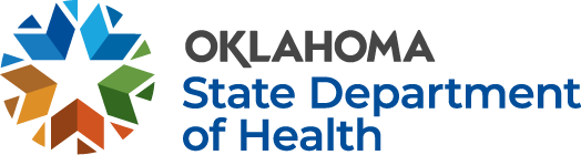 Logo for COVID-19  Oklahoma State Department of Health