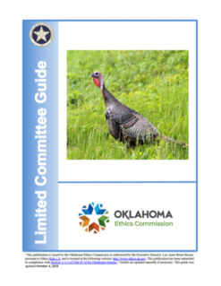 Limited Committee Guide