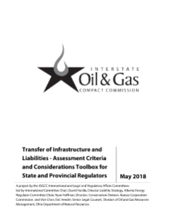Idle Well Tool Box for State and Provincial Regulators