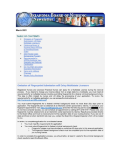 OBN 2021-03 Newsletter