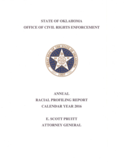 2016 Racial Profiling Report