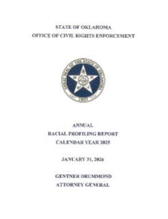 2025 Racial Profiling Report