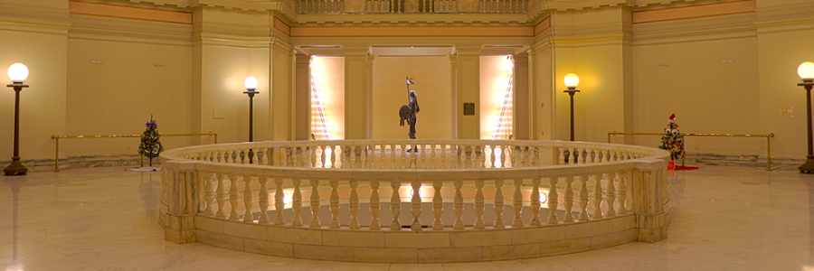 Second Floor Rotunda of the Oklahoma State Capitol