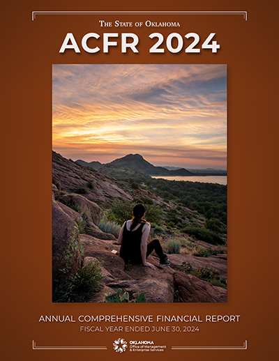 Cover of the Annual Comprehensive Financial Report for fiscal year 2024.