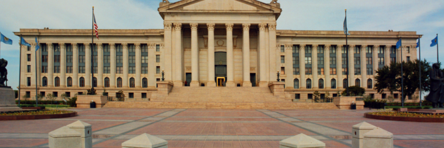 North Plaza of the Oklahoma State Capitol