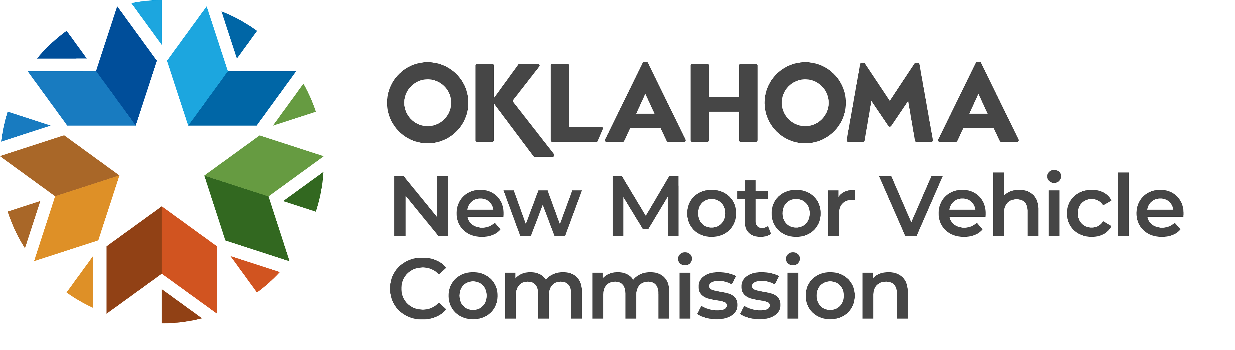 oklahoma new motor vehicle commission logo and home page link