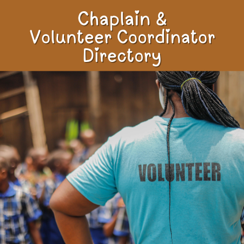 chaplain & volunteer coordinator directory