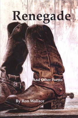 book cover with text, "Renegade (and Other Poems)"