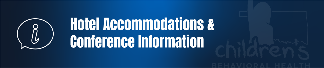 hotel accommodations and conference information