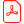 Red and white Adobe PDF logo
