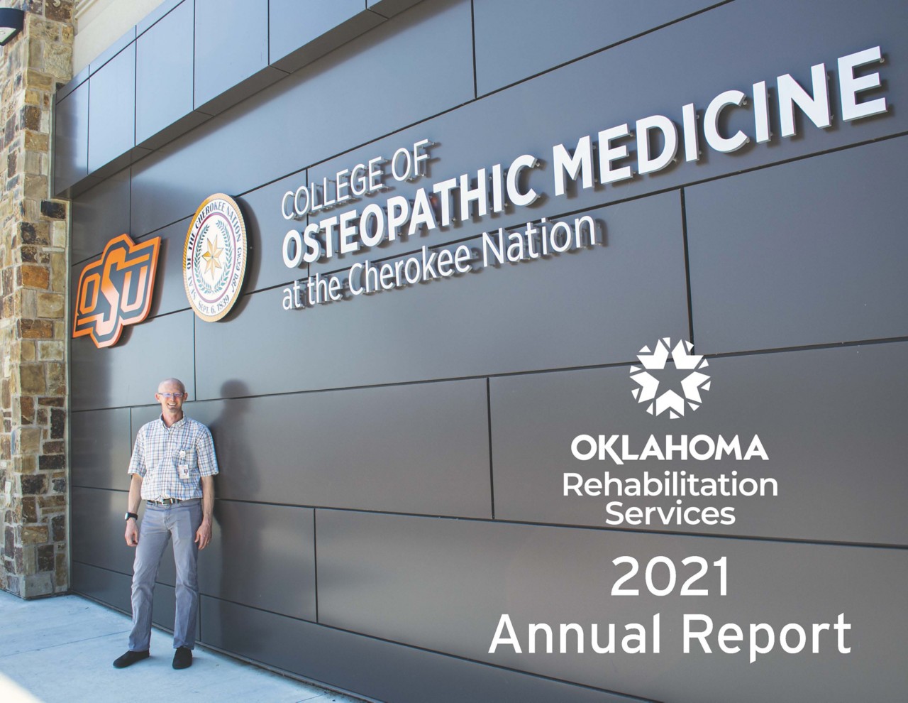 Cover of 2021 Annual Report.