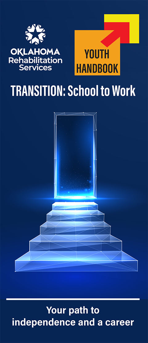 Cover of Transition School to Work Youth trifold