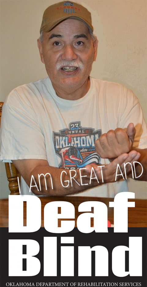 Cover of the Deaf Blind brochure