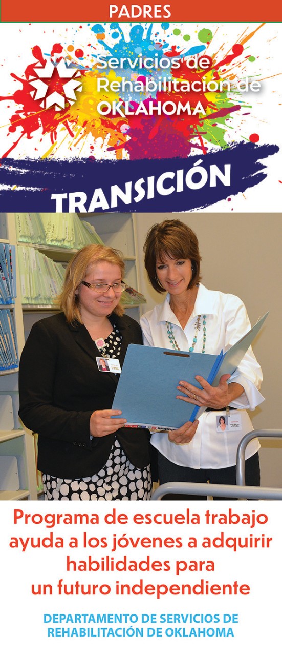 Front cover of Transition Parents Spanish.