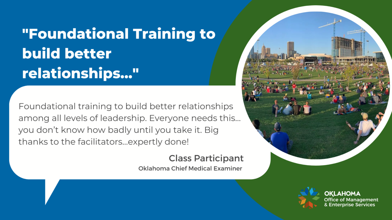 Learning and Development Testimonial by a class participant from the Office of the Chief Medical Examiner.