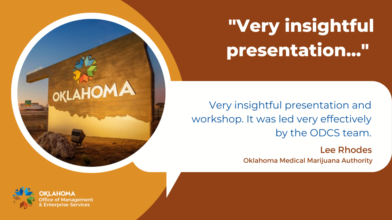 Learning and Development testimonial by Lee Rhodes of the Oklahoma Medical Marijuana Authority.