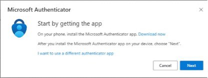 Multifactor authenticator notice