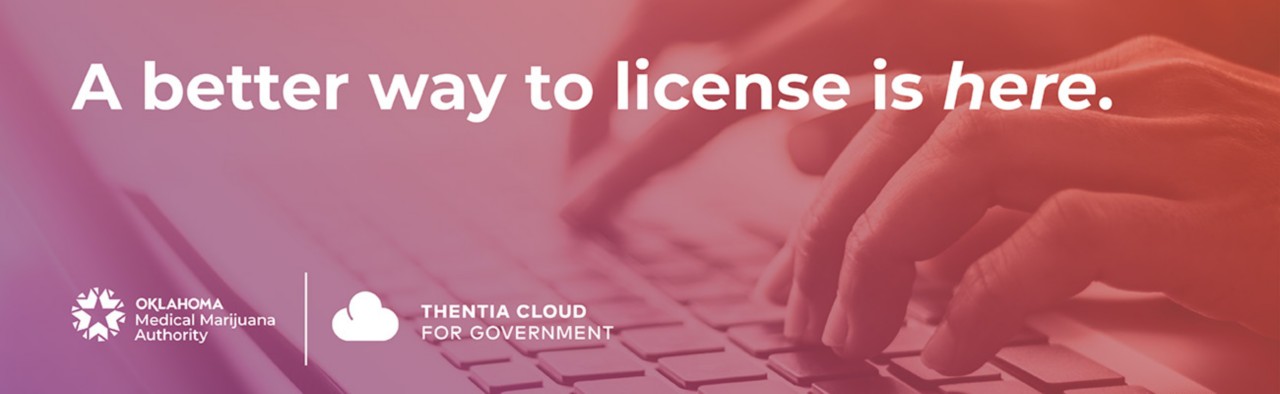 Thentia Licensing Portal Header