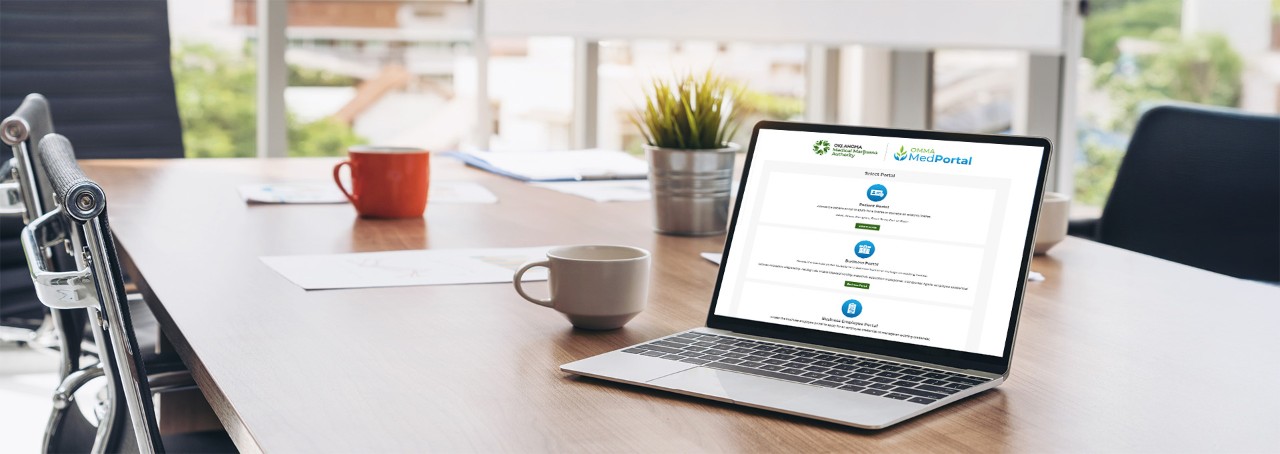 Picture of OMMA MedPortal Website