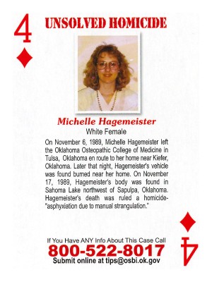 michelle hagemeister cold case card