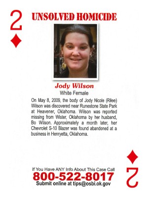 jody wilson cold case card