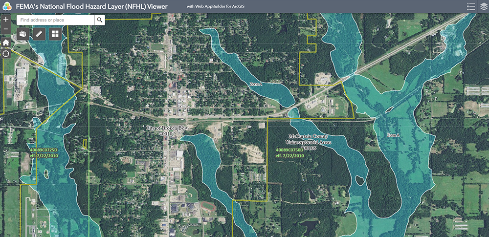 FEMA's National Flood Hazard Layer Viewer