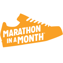 marathon in a month challenge logo
